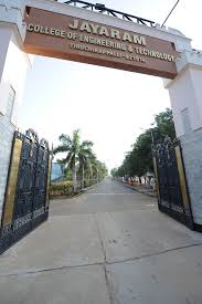 Sri Jayaram Institute of Engineering and Technology